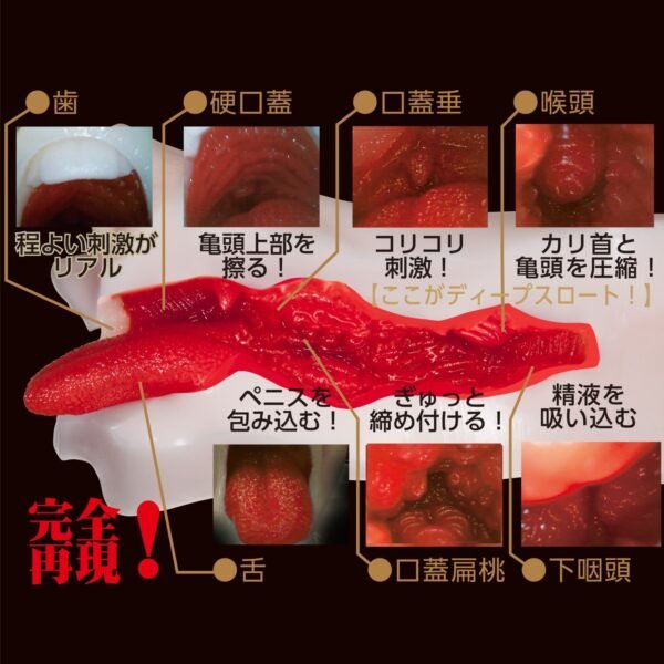 Japan NPG Deep Throat NozomiAso Real Copy Oral Sex Toy Blowjob Pussy Blow Job For Men
