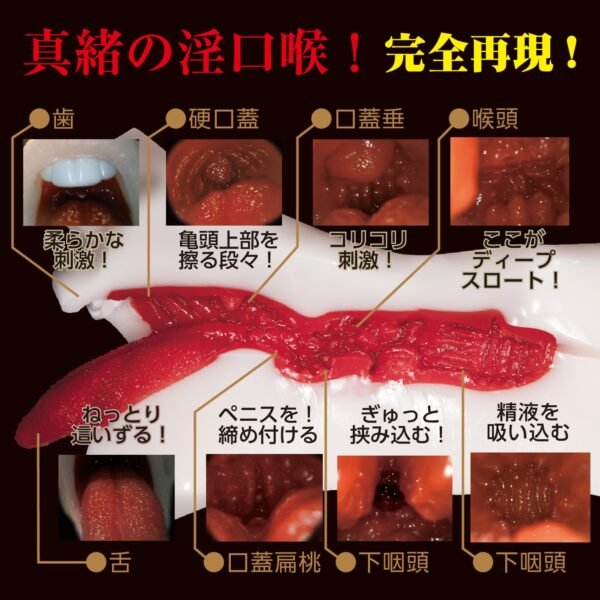 Male Realistic Sex Cup Mouth Masturbator for Man Japan NPG Mao Hamasaki Oral Sex Toys
