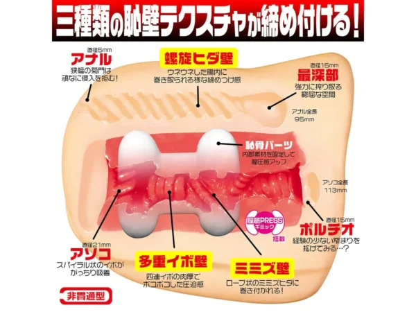 Magic Eyes Realistic Vagina Anal Male Masturbator Silicone Ass Vagina Real Pussy Onahole Anime Pocket Pussy Sex Toys for Man