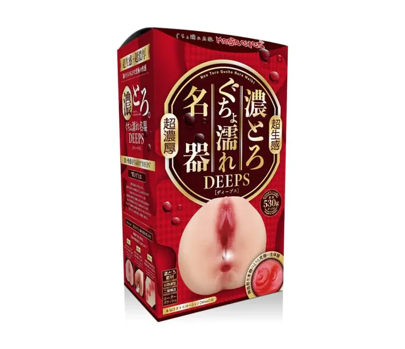 Japanese Magic Eyes Onahole Male Masturbate Artificial Real Tight Vagina Sex for Men Rich Torogucho Wet Meiki Pocket Pussy Toys Red