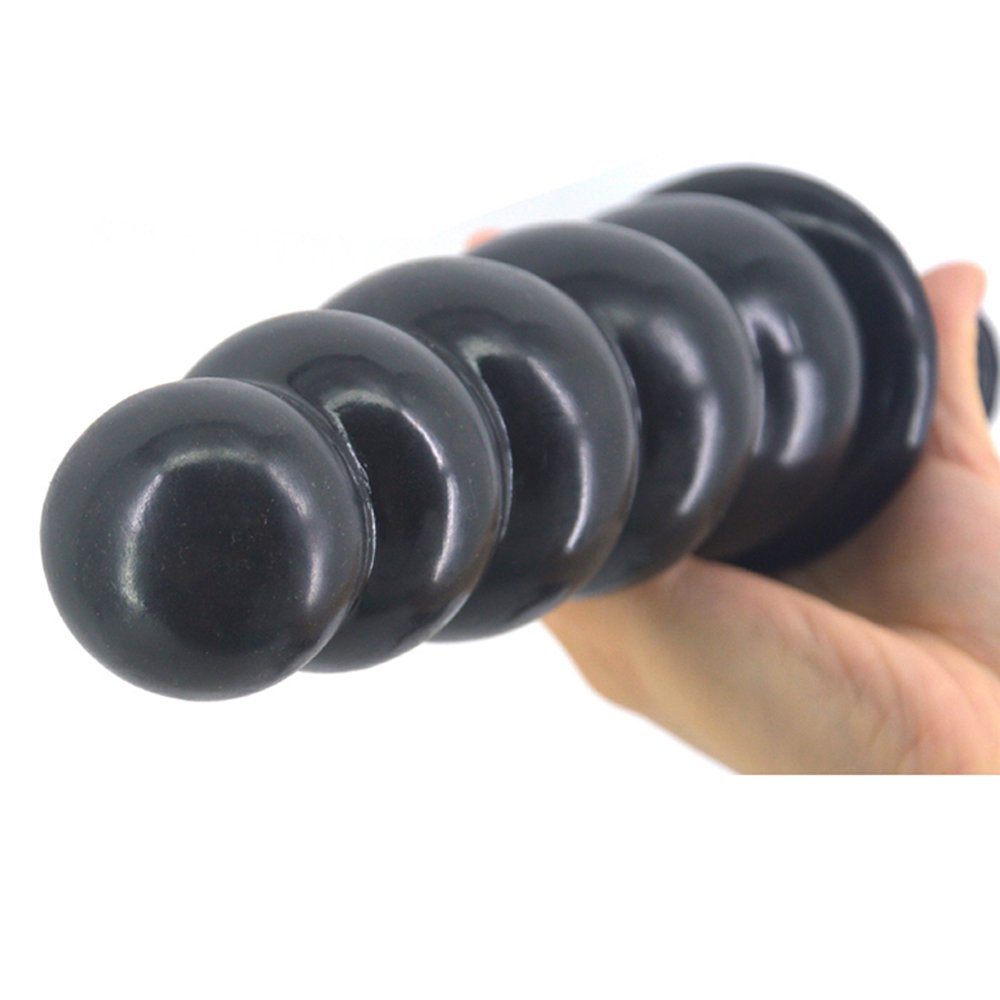 New 28 CM Long Anal Plugs 5.8 Dia Butt Plugs with 5 Huge Beads Handles Adult Anal Sex Toys for Man Women Sexuales Drop shipping 12