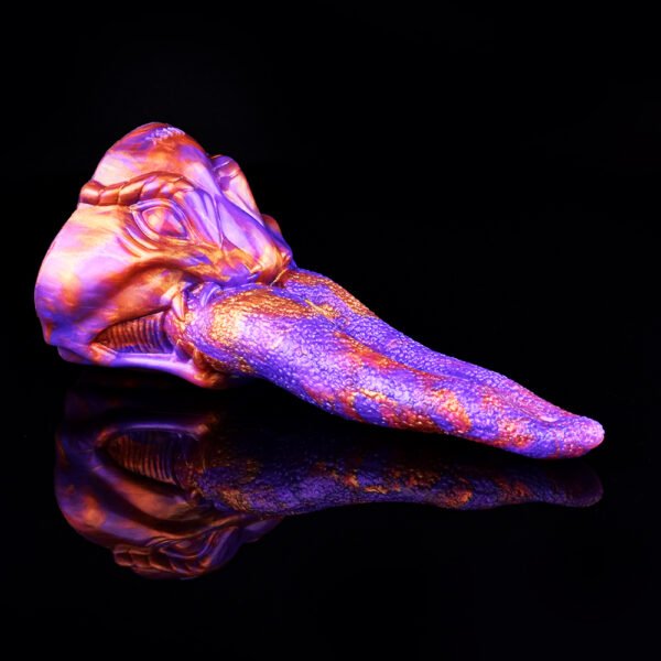 Dragon Tongue Tease Flirt Foreplay G-spot Clitoris Vagina Stimulate With Sucker Male Big Anal Dildo Plug Unisex  Anal Sex Toys Silicone Long Dildo For Women