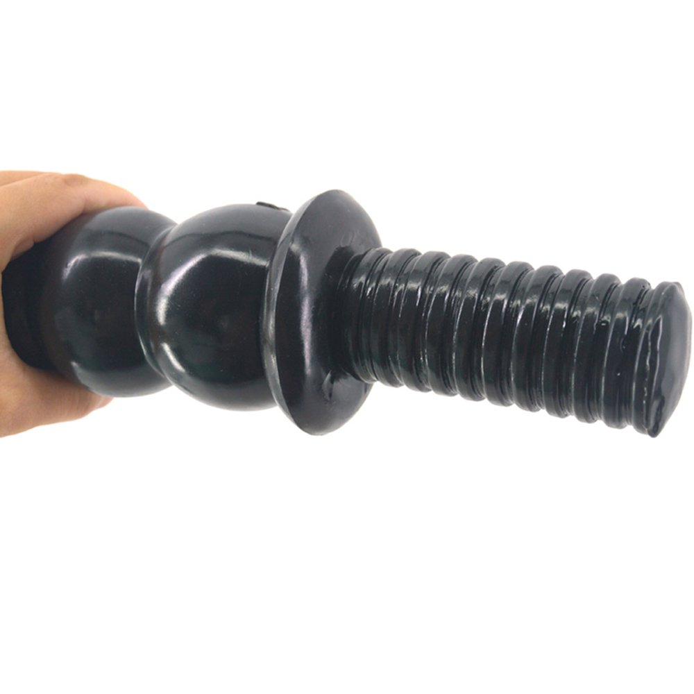 New 28 CM Long Anal Plugs 5.8 Dia Butt Plugs with 5 Huge Beads Handles Adult Anal Sex Toys for Man Women Sexuales Drop shipping 2 7