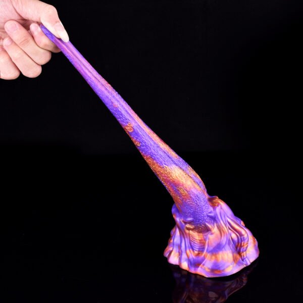 Dragon Tongue Tease Flirt Foreplay G-spot Clitoris Vagina Stimulate With Sucker Male Big Anal Dildo Plug Unisex  Anal Sex Toys Silicone Long Dildo For Women