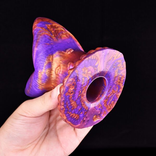 Male Masturbator Hollow Butt Plug Anal Vagina Dilator Soft Silicone Speculum Peephole Adult Sex Toys For Woman Man