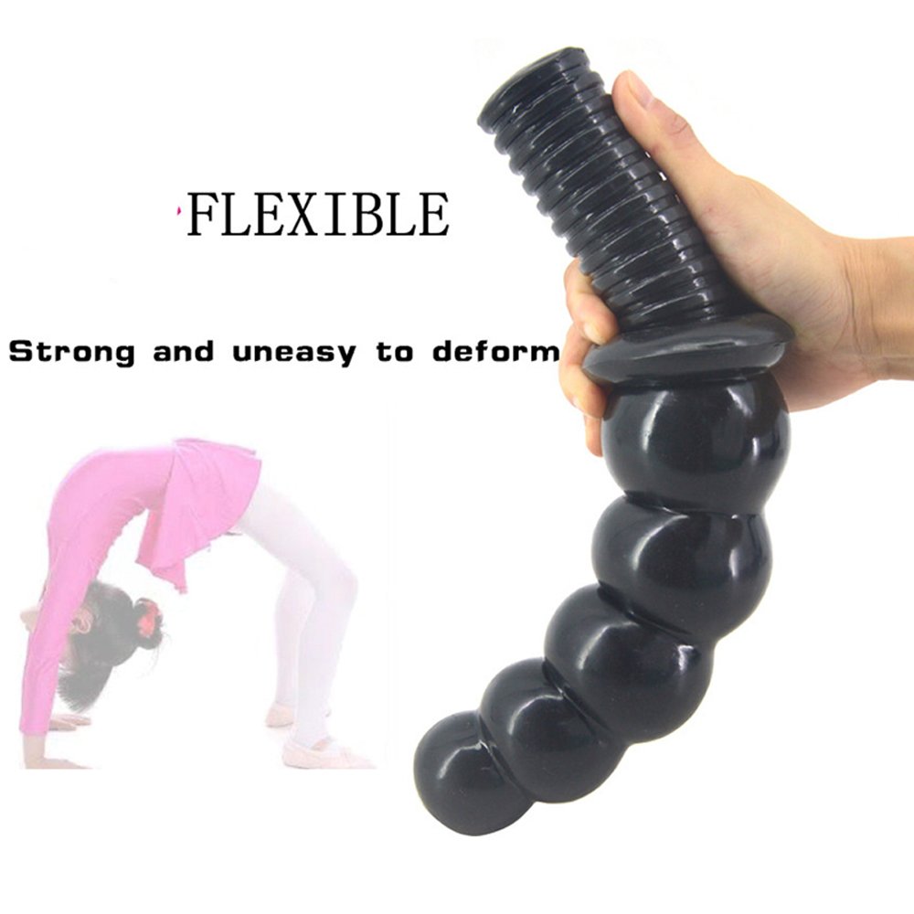 New 28 CM Long Anal Plugs 5.8 Dia Butt Plugs with 5 Huge Beads Handles Adult Anal Sex Toys for Man Women Sexuales Drop shipping 5 6
