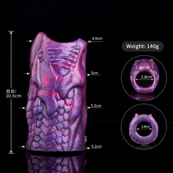 5154中号尺寸图 Male Penis Sleeves Cock Extender Realistic Penis Sleeves Enlargement Delay