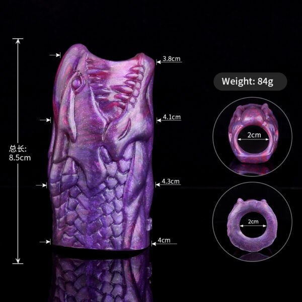 5154小号尺寸图 Male Penis Sleeves Cock Extender Realistic Penis Sleeves Enlargement Delay