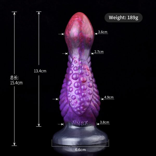 5156尺寸图 Animals Dog Penis Sleeve Large Silicone Fantasy Dragon Sheath Cock Enlargement & Extender Hollow Dildo Sex Toys For Men Cock Ring