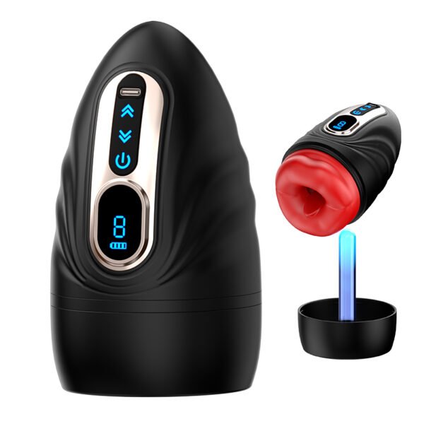 9 Speed Masturbator for Men Sucking Rotation Mastubator Male Toys Adults Interactive Sex Products  Aircraft Cup Sex Toys for Man