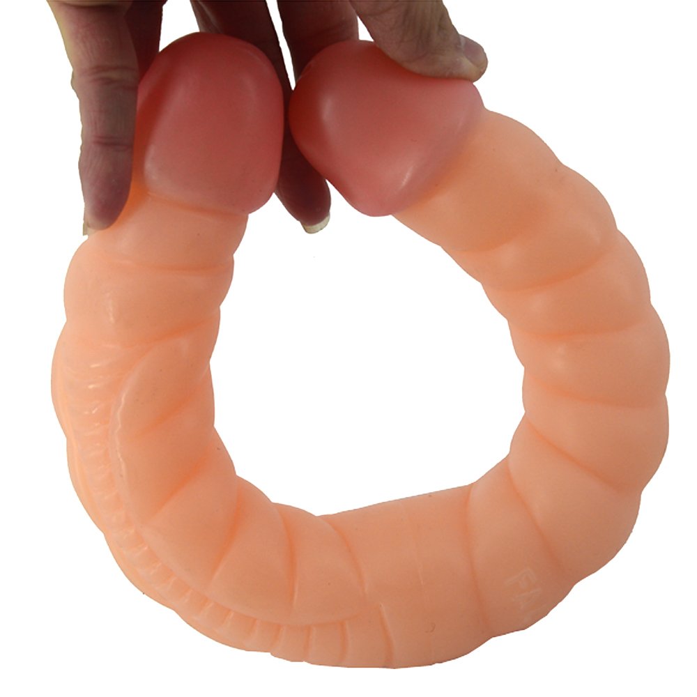 Super Long 43cm Double Dildo Realistic Penis for Lesbian Flirting Masturbation Stimulate Dong Vaginal Ass Sex Toys for Woman DSC 0015 2