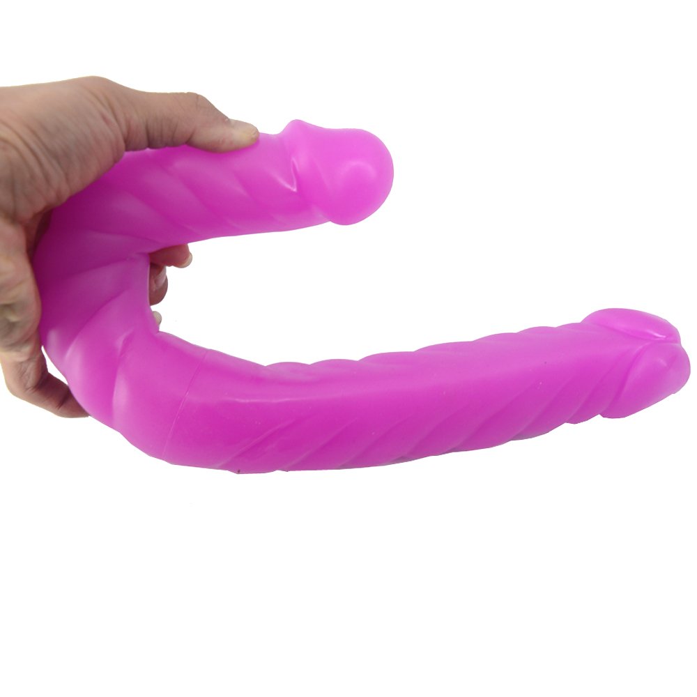 Super Long 43cm Double Dildo Realistic Penis for Lesbian Flirting Masturbation Stimulate Dong Vaginal Ass Sex Toys for Woman DSC 0028 1