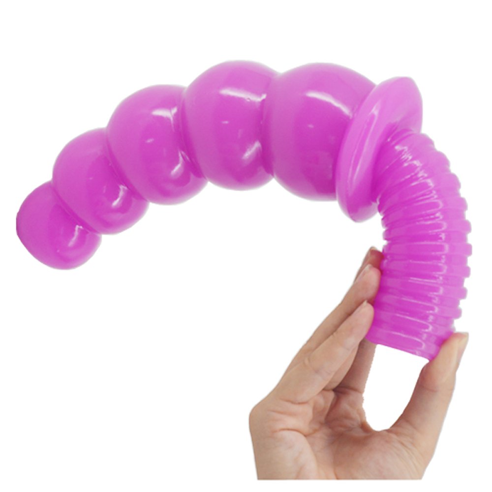 New 28 CM Long Anal Plugs 5.8 Dia Butt Plugs with 5 Huge Beads Handles Adult Anal Sex Toys for Man Women Sexuales Drop shipping DSC 0045 2