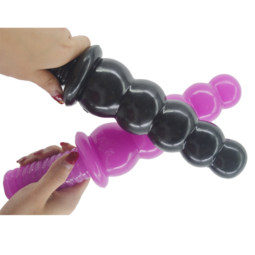 New 28 CM Long Anal Plugs 5.8 Dia Butt Plugs with 5 Huge Beads Handles Adult Anal Sex Toys for Man Women Sexuales Drop shipping DSC 0130 1