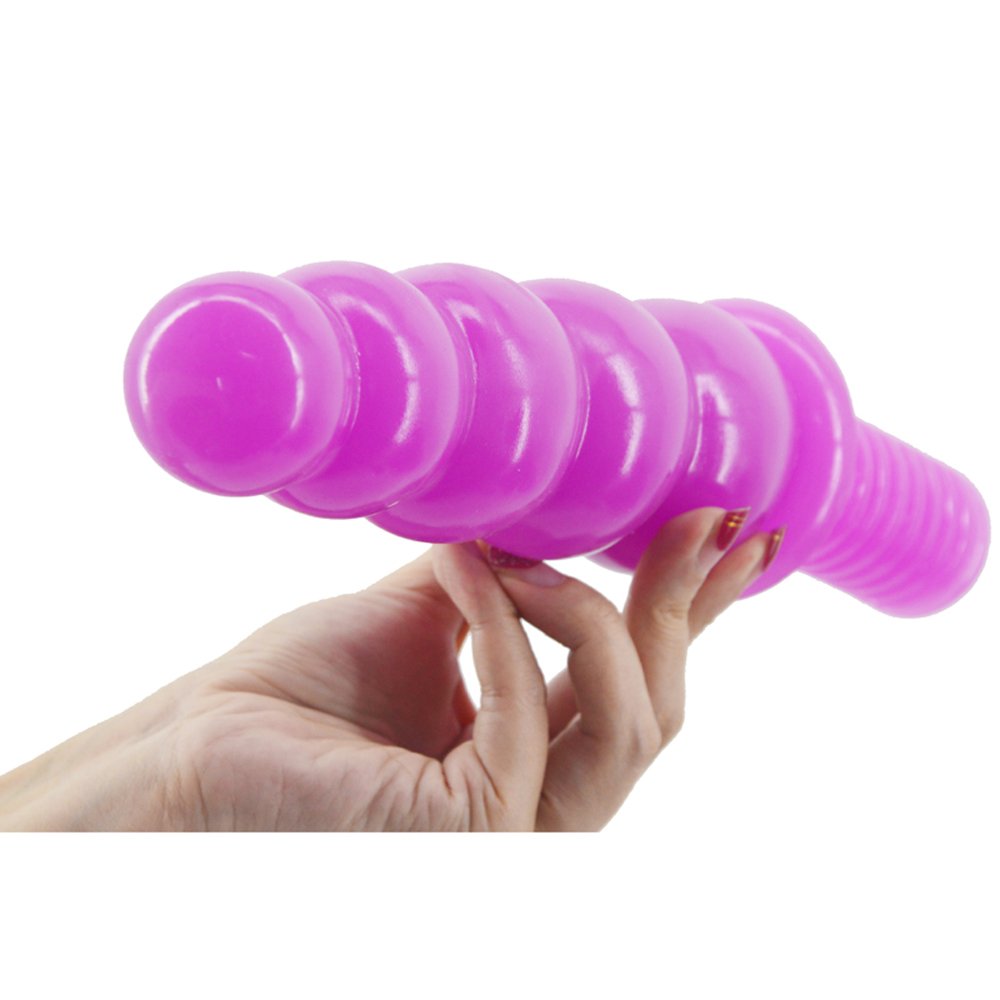 New 28 CM Long Anal Plugs 5.8 Dia Butt Plugs with 5 Huge Beads Handles Adult Anal Sex Toys for Man Women Sexuales Drop shipping DSC 0157