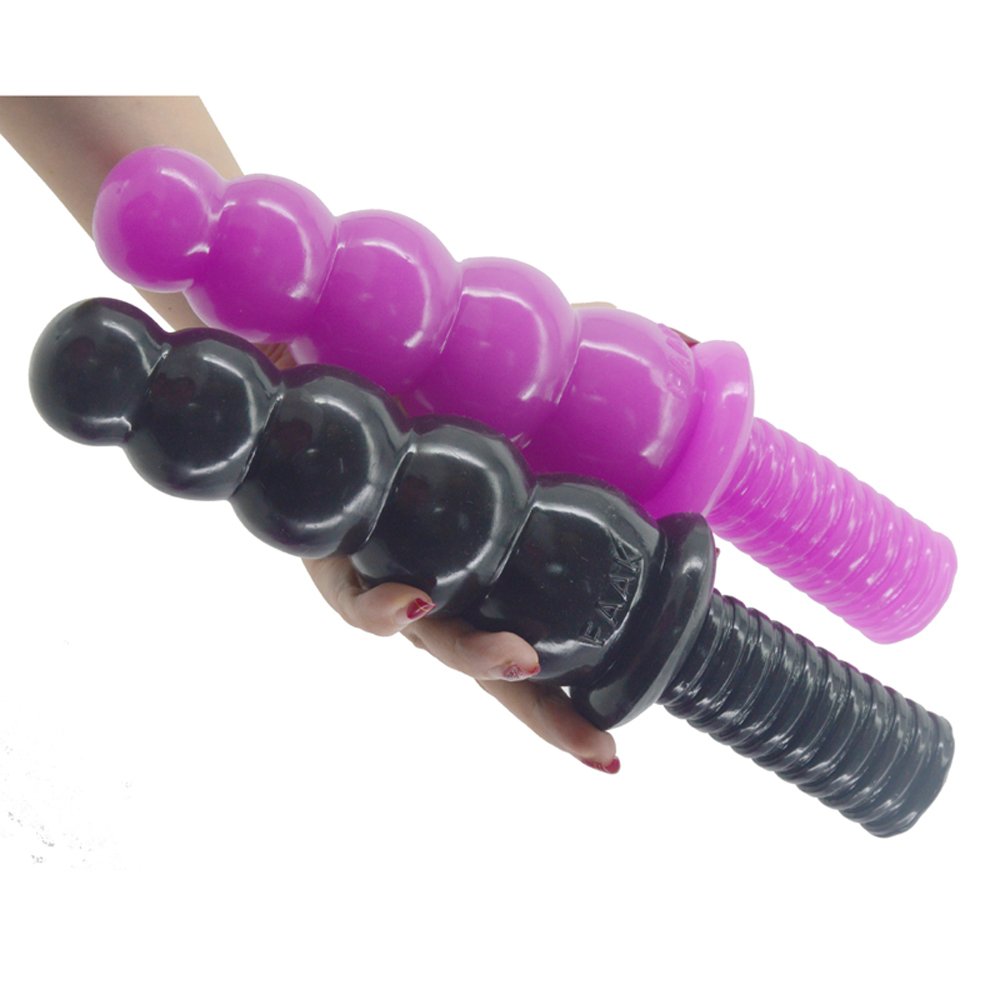 New 28 CM Long Anal Plugs 5.8 Dia Butt Plugs with 5 Huge Beads Handles Adult Anal Sex Toys for Man Women Sexuales Drop shipping DSC 0164 1