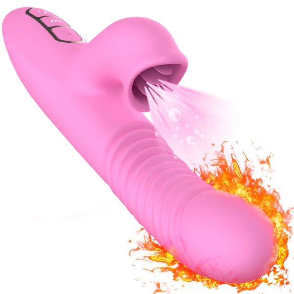 HTB1opcLbiLrK1Rjy1zdq6ynnpXad 7 Speed Sucking Vibrators G Spot Clit Stimulation Telescopic Dildo Vibrator Heating Rotation Vibrator Sex Toys for Woman