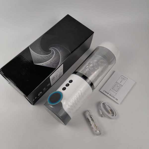 Automatic Male Masturbator Rotation Telescopic Sucking Sex Machine for Man LED Masturbation Cup Stroker Adult Sex Toys for Men