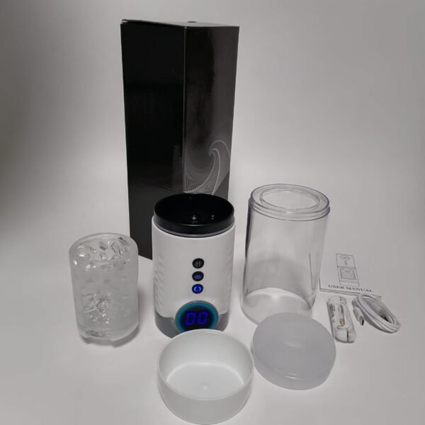 Automatic Male Masturbator Rotation Telescopic Sucking Sex Machine for Man LED Masturbation Cup Stroker Adult Sex Toys for Men