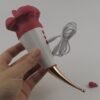 2 In 1 Sucking Vibrators G Spot Clit Stimulation Nipple Sucker Clitoris Stimulator Licking Thrusting Vibrator Sex Toys for Women Adult Massager Vibrator