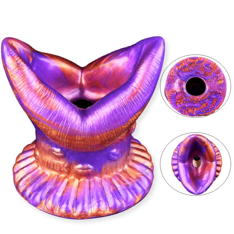 Male Masturbator Hollow Butt Plug Anal Vagina Dilator Soft Silicone Speculum Peephole Adult Sex Toys For Woman Man