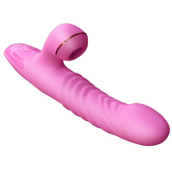 SKU-01-蒂贝 玉兔旋风八代 粉色 Telescopic Vibrators for Women Clitoris Sucker Sucking Vibrator Clitoris Stimulator G Spot Dildo Vibrator Sex Toys for Woman