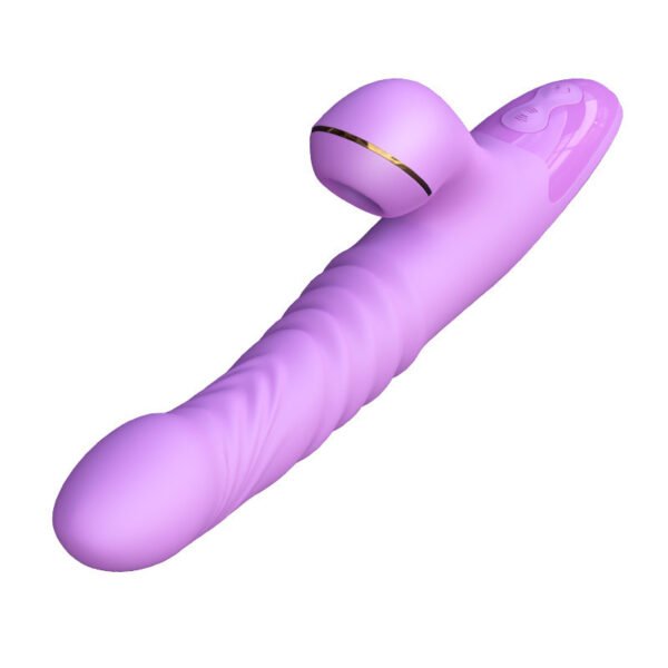 SKU-02-蒂贝 玉兔旋风八代 紫色 Telescopic Vibrators for Women Clitoris Sucker Sucking Vibrator Clitoris Stimulator G Spot Dildo Vibrator Sex Toys for Woman