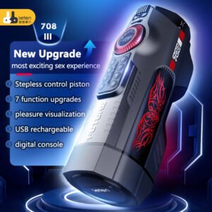Leten Automatic Male Masturbator Piston Vagina Masturbator for Men Heating Telescopic Sex Machine Sex Toys for Adults Men