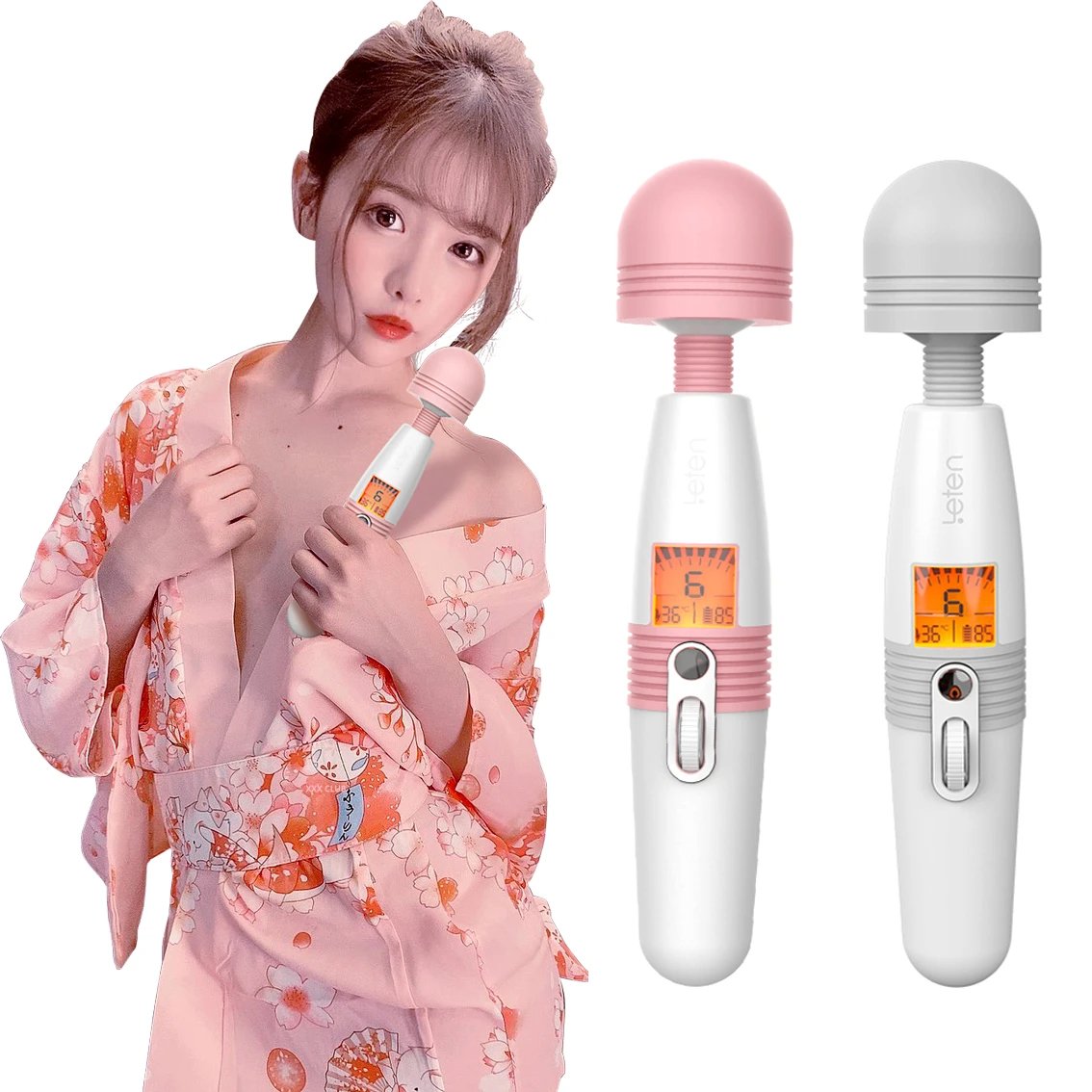 Strong Clit Vibrators Magic Wand Massager USB Rechargeable Charge Big AV Stick Female G Spot Clitoris Stimulator Vibrator Adult Sex Toys for Woman 主图 01 20