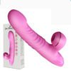 Telescopic Vibrators for Women Clitoris Sucker Sucking Vibrator Clitoris Stimulator G Spot Dildo Vibrator Sex Toys for Woman