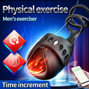 APP Control Vibrating Cock Ring Sex Toys for Men Delay Ejaculation Penis Sleeve Vibration Ring for Penis Cockring Vibrator Male Penis Ring