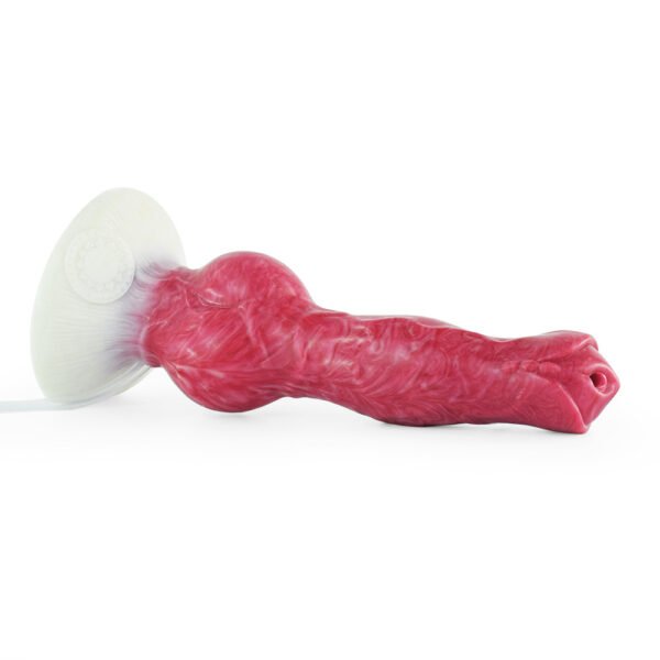 主图-02 Large Dog Knot Ejaculation Dildo With Sucker Spray Liquid Function Red Silicone Squirting Penis Sex Toys For Women Men Anal plug