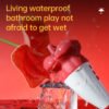 2 In 1 Sucking Vibrators G Spot Clit Stimulation Nipple Sucker Clitoris Stimulator Licking Thrusting Vibrator Sex Toys for Women Adult Massager Vibrator