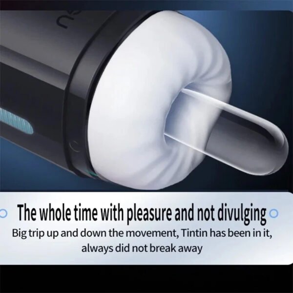 主图-04 Leten Telescoping Cup Automatic Male Masturbator Electric Telescopic Man Masturbation Cup Fast Heating Soft Vagina Pussy Sex Toys for Men Adul