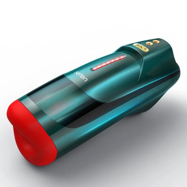 Blowjob Male Masturbator Strong Vibrator for Men Automatic Sucking Deep Throat Oral Masturbator Telescopic Piston Sex Machine Heating Sex Toys for Men