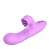 7 Speed Sucking Vibrators G Spot Clit Stimulation Telescopic Dildo Vibrator Heating Rotation Vibrator Sex Toys for Woman