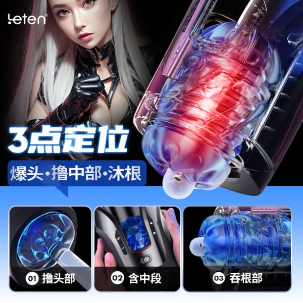 主图-04 Leten Automatic Male Masturbator Telescopic Vagina Masturbator for Man Piston Electric Pussy Cup Sex Toys for Men