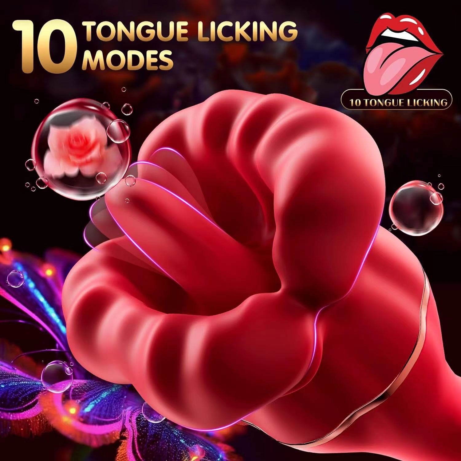 10 frequency Female Sex Toys G Spot Vibrators for Women Clitoris Stimulator Licking Tongue Sex Vibrator Toys for Woman Dildo Vibrator Clit Massager 主图 04 7