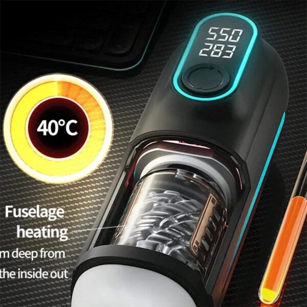 主图-05 Leten Telescoping Cup Automatic Male Masturbator Electric Telescopic Man Masturbation Cup Fast Heating Soft Vagina Pussy Sex Toys for Men Adul