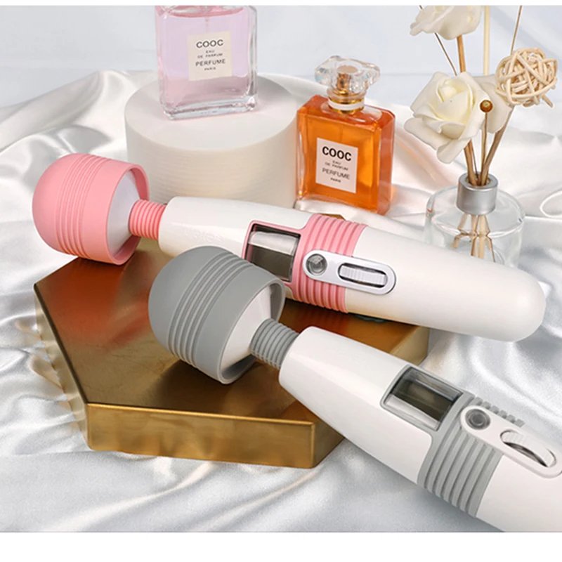 Strong Clit Vibrators Magic Wand Massager USB Rechargeable Charge Big AV Stick Female G Spot Clitoris Stimulator Vibrator Adult Sex Toys for Woman 主图 05 20