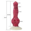 Large Dog Knot Ejaculation Dildo With Sucker Spray Liquid Function Red Silicone Squirting Penis Sex Toys For Women Men Anal plug