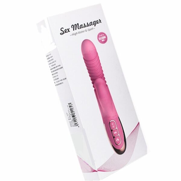 主图-05 7 Speed Sucking Vibrators G Spot Clit Stimulation Telescopic Dildo Vibrator Heating Rotation Vibrator Sex Toys for Woman