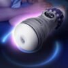 Leten Male Masturbator Voice Interactive Masturbator for Man Vibrating Sucking Male Sex Machine Adult Sex Toys for Men
