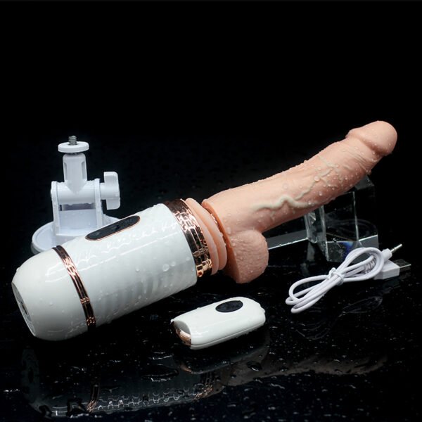 炮机主图 Thrusting Dildo Automatic Sex Machine Pumping Gun Portable Wireless Remote Control Retractable Penis Vibrator Sex Toys