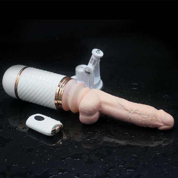 炮机主图41 Thrusting Dildo Automatic Sex Machine Pumping Gun Portable Wireless Remote Control Retractable Penis Vibrator Sex Toys