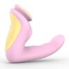 Leten Heating Vagina Sucking Vibrator G Spot Clitoris Stimulator Dual Vbration Females Clit Sucker Sex Toys for Women Suction Dildo Vibrator