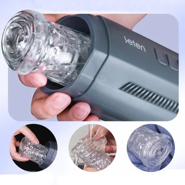 Sex Toys for Men Masturbatings Sex Machine Automatic Telescopic Rotation Male Masturbator Pocket Pussy Vibrator for Men Adult Products