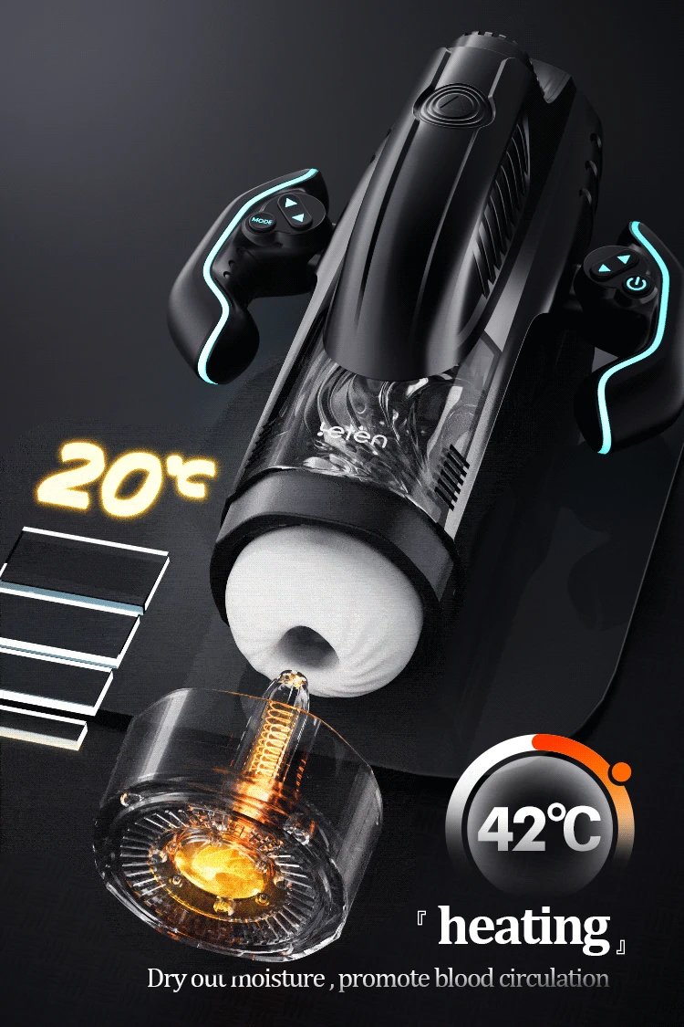 Leten THRUSTING-PRO High Speed Thrusting Male Masturbator Telescopic Sucking Heating men sex Machine Automatic Vagina Masturbation Sextoy For Mens Adult Product 详情 18 5