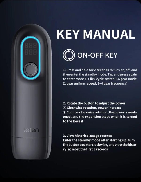 详情-35 Leten Telescoping Cup Automatic Male Masturbator Electric Telescopic Man Masturbation Cup Fast Heating Soft Vagina Pussy Sex Toys for Men Adul