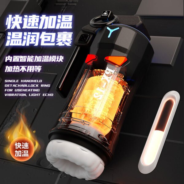 10 Frequency Automatic Telescopic Male Masturbator with Cock ring Sex Machine for Man Masturbation Cup Adult Sex Toys